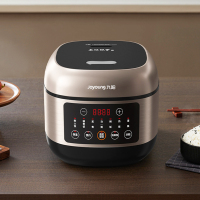 九阳铁釜IH电饭煲F-40T06家用4L升铁釜内胆电饭锅多功能菜单可预约上盖可拆