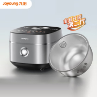 九阳0涂层电饭煲40N7S IH电磁加热电饭锅不锈钢内胆钢釜无涂层不粘4升