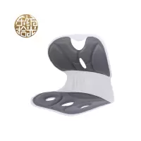 东纺拾光 DF5007 人体工程学护腰坐垫靠垫基础款灰色