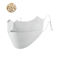 东纺拾光 DF2017 女款冰丝防晒立体口罩北极灰 1只/包