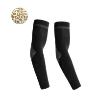 东纺拾光 DF2026 男款冰丝透气防晒袖套无指款黑色 1双/包