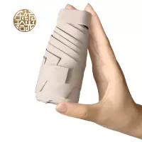 东纺拾光 DF5009 迷你六折黑胶晴雨防晒伞梧桐米