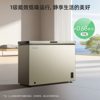 即刻发货I美菱(MELING)BC/BD-300DTX冰柜家用商用 大冷冻柜冷藏冷冻转换柜大容量卧式冷柜 一级节能