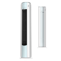 奥克斯(AUX)空调柜机3匹 新一级变频冷暖 客厅圆柱智能空调柜机 KFR-72LW/BpR3AQF19(B1)