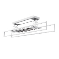 欧普晾衣机J-38OUPU电动晾衣架 智能语音 烘干 风干 多功能版本J38[多功能+智能语音]白色