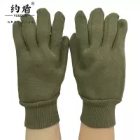 约盾 加绒加厚保暖绒布手套 FYI007/双