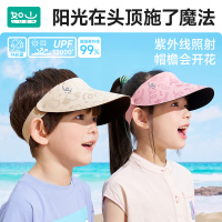 如山防晒帽成人男女遮阳帽户外防紫外线空顶大檐太阳帽全脸防晒布艺玩具1