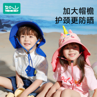 如山防晒帽成人男女遮阳帽户外防紫外线空顶大檐太阳帽全脸防晒布艺玩具1