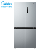 美的(Midea)480升十字对开冰箱一级智能双变频家用电冰箱双循环风冷无霜温湿精控大容量BCD-480WSPZM(E)