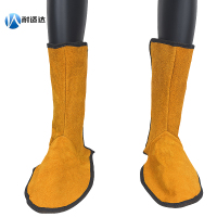耐适达 牛皮护腿罩电焊护脚套 NSD670/双