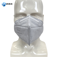 耐适达 KN95耳挂式活性炭折叠防尘口罩 807V/只