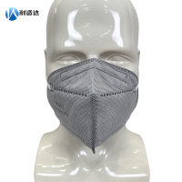耐适达 KN95耳挂式活性炭折叠防尘口罩 809V/只