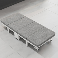 千里谷QLG-WXY01 四折棉麻加厚海绵折叠床(计价单位:把)灰色