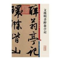 文征明书醉翁亭记(彩色放大本中国著名碑帖)