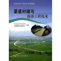 [M]渠道衬砌与防渗工程技术-9787807348122