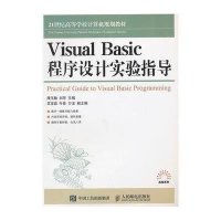 Visual Basic程序设计实验指导