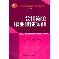 [N]会计岗位职业技能实训-9787562334477