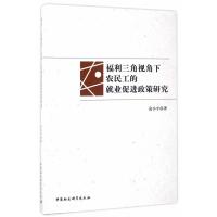 福利三角视角下农民工的就业促进政策研究:以J省项目企