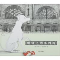 地铁上的小白狗