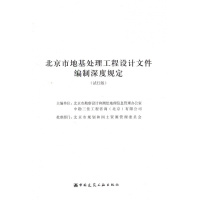 北京市地基处理工程设计文件编制深度规定(试行版)