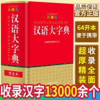 彩图版2018 汉语大字典 64开本 普及本说词解字新版成语字典小学生初高中学生学习成语辞典大全汉语词典中小学成语学