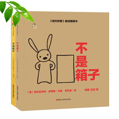 森林鱼童书:儿童创造力启蒙绘本(全2册)(不是箱子/不是棍子)