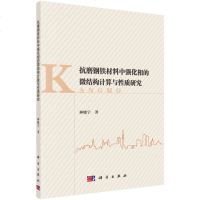 正版 抗磨钢铁材料中强化相的微结构计算与性质研究 种晓宇 9787030602527 科学出版社_150