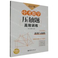 [N]中考数学压轴题高效训练(折叠与旋转答案详解版)/周计划-9787562860068