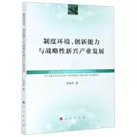[N]制度环境创新能力与战略性新兴产业发展-9787010213491