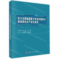 [N]动力及储能锂离子电池关键技术基础理论及产业化应用-9787030652133