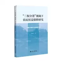 [N]三权分置视阈下农民权益保障研究-9787520180016