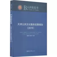 天津公共文化服务发展报告(2019)/天津蓝皮书