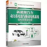 新能源汽车动力蓄电池与驱动电机系统结构原理及检修(由多年从事新能源汽车教学工作的副教授编写 理论够用 实操实用)
