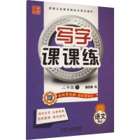 鹏辰正版2021春写字课课练 二年级下册 人教版 笔墨先锋非描摹纸字帖 小学生练字贴硬笔书法临摹本同GG9WWP