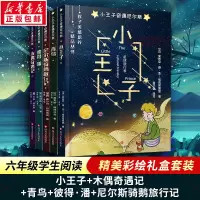 小王子奇遇尼尔斯:小王子+木偶奇遇记+青鸟+彼得·潘+尼尔斯骑鹅旅行记(套装共5册)