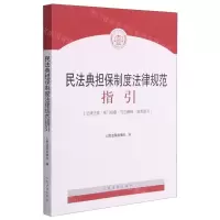 [N]民法典担保制度法律规范指引(法律法规部门规章司法解释政策意见)-9787510931697