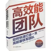 高效能团队:如何快速打造一支高能量铁军团队