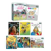 大猫英语分级阅读十三级1(适合初中二.三年级学生)(6册读物+1册指导)
