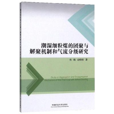 潮湿细粒煤的团聚与解聚机制和气流分级研究