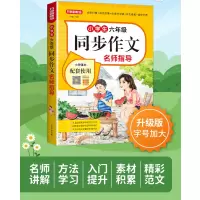 小学生同步作文名师指导(6年级)