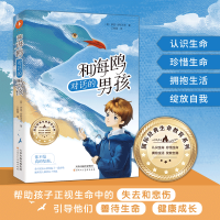 和海鸥对话的男孩