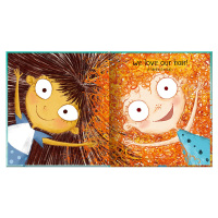 [粉象优品]卷卷的烦恼 双语平装海豚绘本花园儿童英文故事书幼儿有声阅读幼儿园宝宝英语早教启蒙02346岁海豚绘本花园海