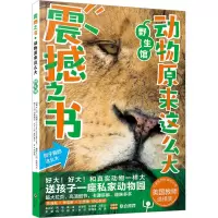 预售 B震撼之书动物原来这么大礼盒装第二辑全4册海洋昆虫脚印儿童科普