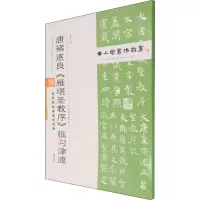 中小学书法教育平台配套丛帖 唐 褚遂良《雁塔圣教序》临习津渡