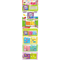 0-3岁认知贴纸书:各种各样的形状