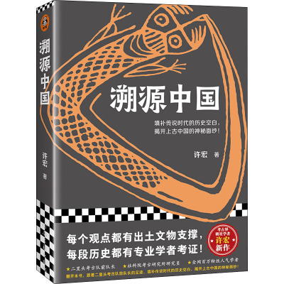 [粉象优品]溯源中国 填补传说时代的历史空白,揭开上古中国的神秘面纱!考古明星学者许宏新作!许宏考古历史二里头三星堆读