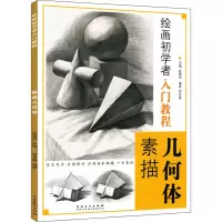 [粉象优品] 绘画初学者入门教程 素描几何篇 从入门到精通 全面图解基础绘画技法 学生成人绘画入门教程美艺术考试书铅笔