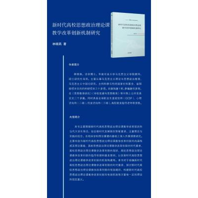 新时代高校思想政治理论课教学改革创新机制研究/新时代思想政治教育丛书