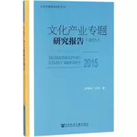 文化产业专题研究报告.2015