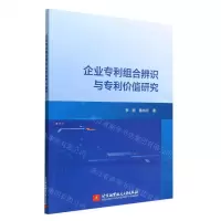 [N]企业专利组合辨识与专利价值研究-9787512438033